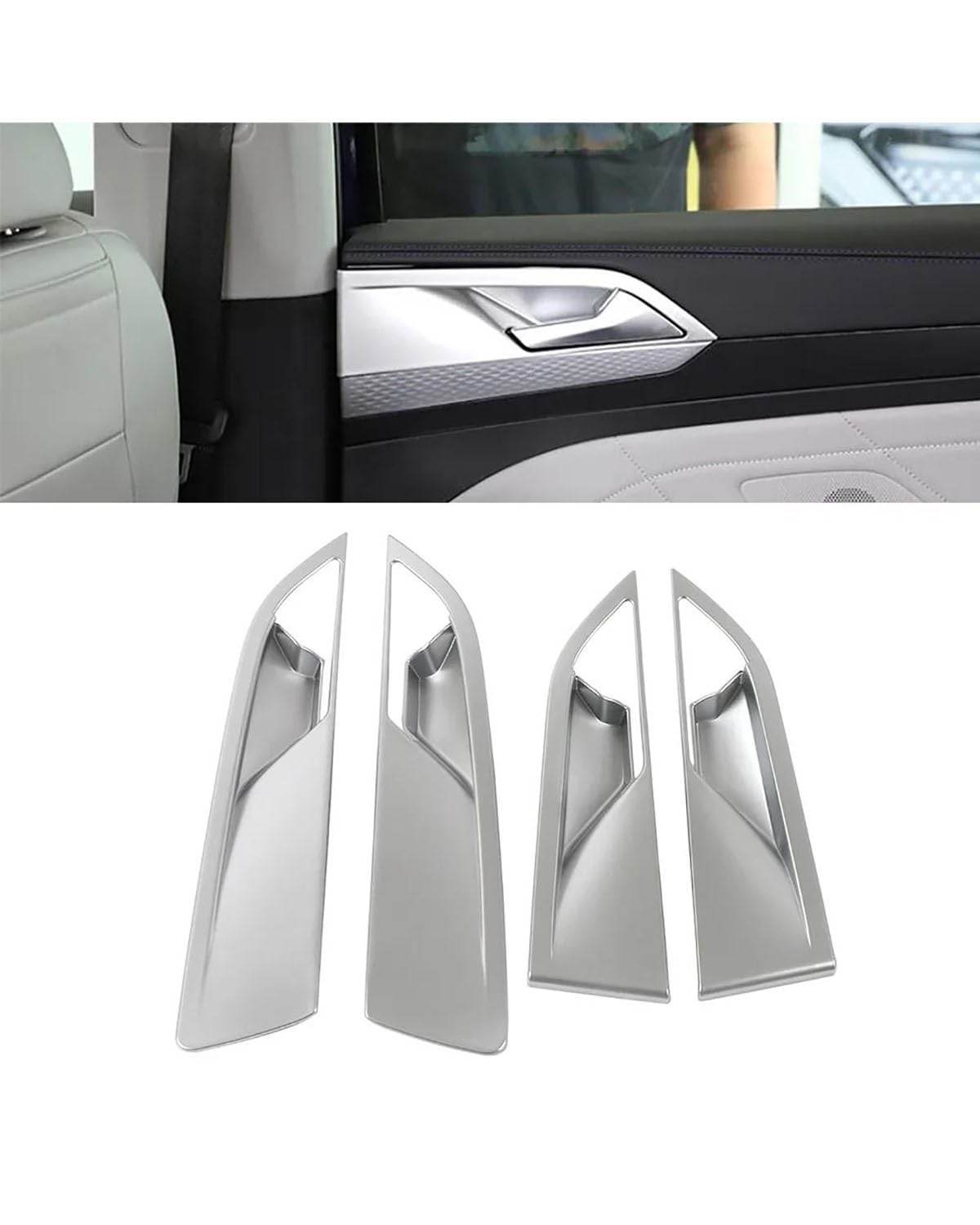 PJJUHS Navigation Panel Frame Für ID.6 ID6 2021 2023 Auto Luftauslass Innentürgriff Kofferraum Fensterkopf für Sitzschalter Getränkehalter Verkleidung Re Decoration Panel Trim Accessories(Style H) PJJUHS Navigation Panel Frame Für ID.6 ID6 2021 2023 Auto Luftauslass Innentürgriff Kofferraum Fensterkopf für Sitzschalter Getränkehalter Verkleidung Re Decoration Panel Trim Accessories(Style H) von PJJUHS