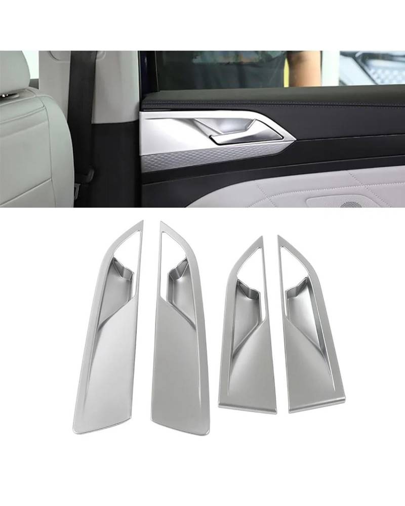 PJJUHS Navigation Panel Frame Für ID.6 ID6 2021 2023 Auto Luftauslass Innentürgriff Kofferraum Fensterkopf für Sitzschalter Getränkehalter Verkleidung Re Decoration Panel Trim Accessories(Style H) von PJJUHS