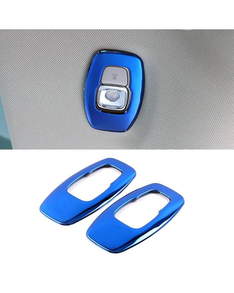 PJJUHS Navigation Panel Frame Für Koleos 2017-2020 Blaue Farbe Edelstahl Center Console Dashboard Schutzrahmen Abdeckung Trim Für Samsung QM6 Decoration Panel Trim Accessories(Style H) von PJJUHS