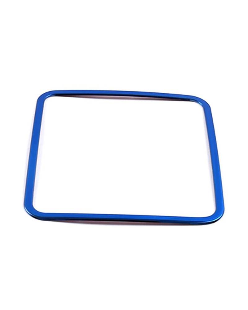 PJJUHS Navigation Panel Frame Für Koleos 2017-2020 Scheinwerfer Lampe Schalter Taste Dekoration Kopf Abdeckung Trim Edelstahl Für Samsung QM6 Decoration Panel Trim Accessories(Blue B) von PJJUHS
