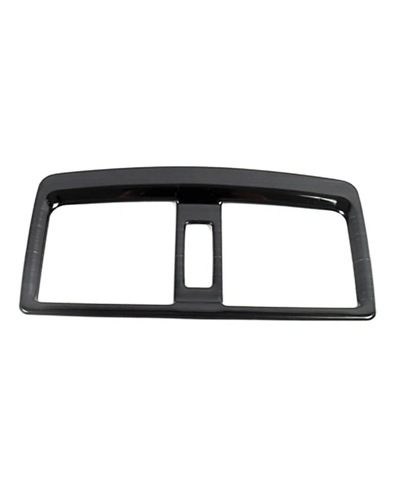 PJJUHS Navigation Panel Frame Für Koleos 2017-2020 Zentrale Konsole Armlehne Klimaanlage AC Outlet Vent Panel Abdeckung Trim Aufkleber Für Samsung QM6 Decoration Panel Trim Accessories(Black) von PJJUHS