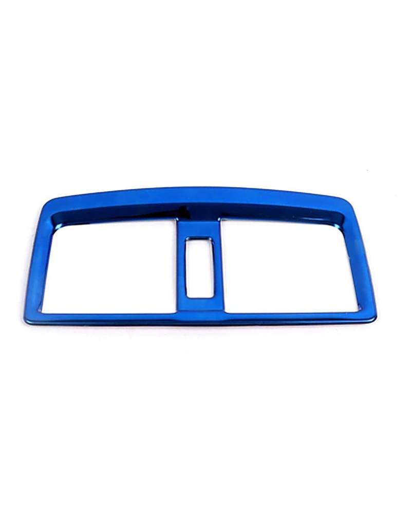 PJJUHS Navigation Panel Frame Für Koleos 2017-2020 Zentrale Konsole Armlehne Klimaanlage AC Outlet Vent Panel Abdeckung Trim Aufkleber Für Samsung QM6 Decoration Panel Trim Accessories(Blue) von PJJUHS