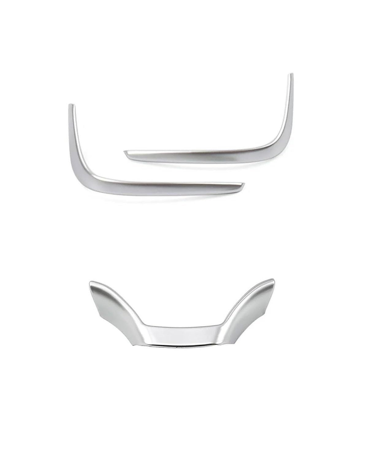 PJJUHS Navigation Panel Frame Für Lexus UX UX200 UX250 2018-2022 Auto Zentrale Steuerung Lenkrad Ändern Rahmen Abdeckung Trim ABS Form Styling Re Decoration Panel Trim Accessories(Matte Silver AB) von PJJUHS