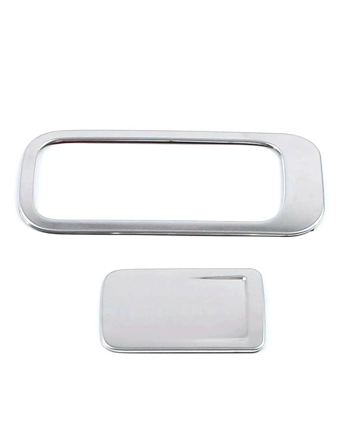PJJUHS Navigation Panel Frame Für MK2 2017-2019 Aufbewahrungsbox Handschuhfach Handschuhfach Schalter Knopfabdeckung Verkleidung Edelstahl Aufkleber Decoration Panel Trim Accessories(Silver) von PJJUHS