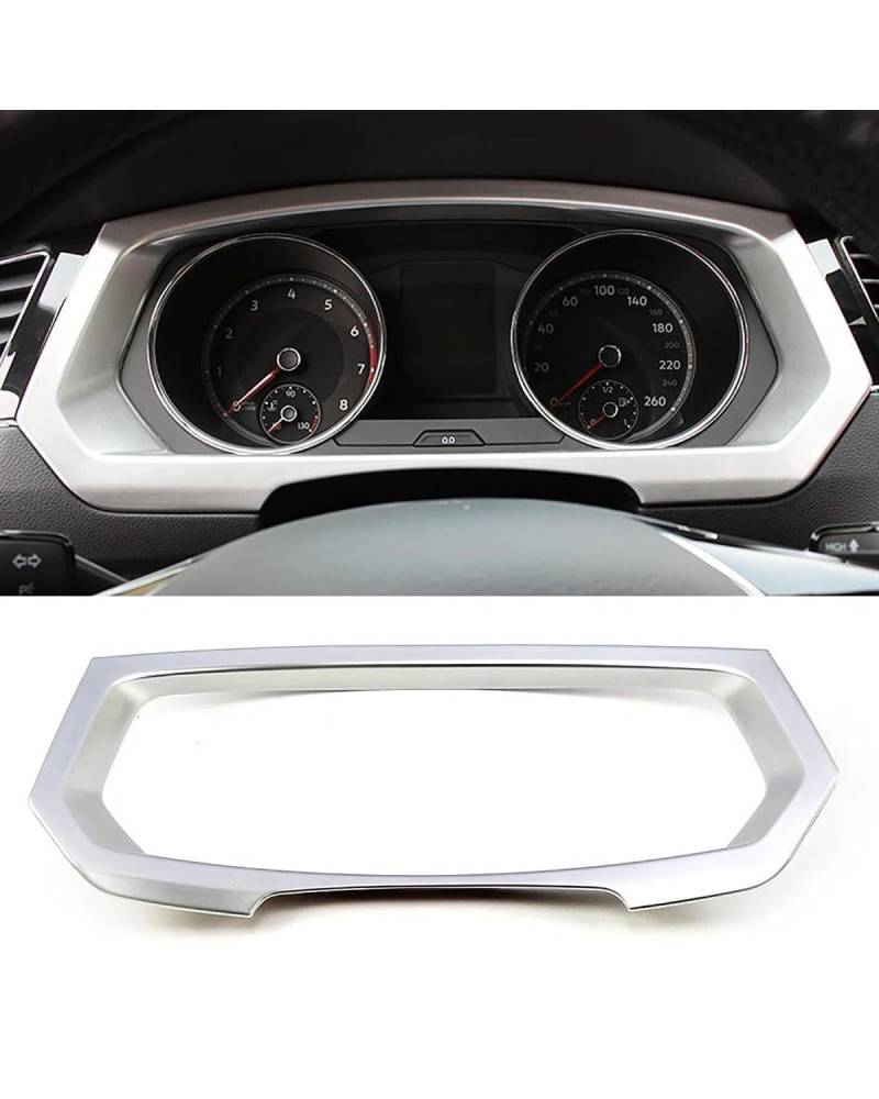 PJJUHS Navigation Panel Frame Für MK2 2017-2019 Auto-Styling-Formteil Innenausstattung Mittelkonsole Silber Dekoration Aufkleber Decoration Panel Trim Accessories(Style O) von PJJUHS