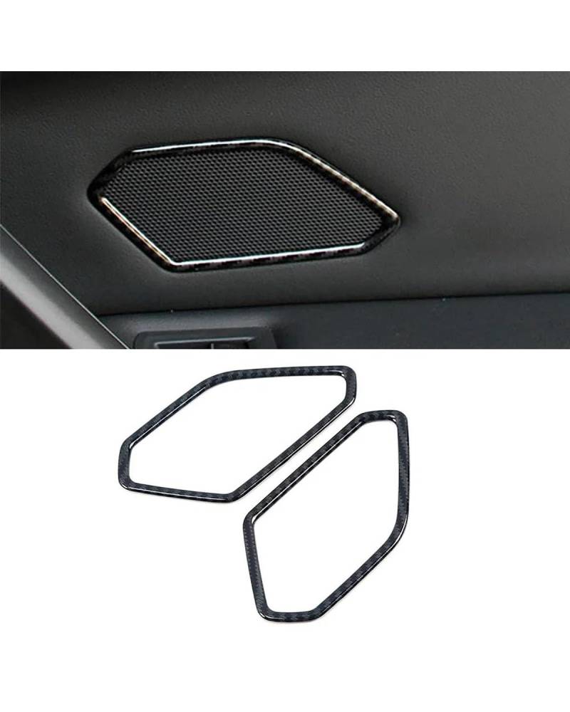 PJJUHS Navigation Panel Frame Für MK2 2017-2019 Kohlefaserfarbe Autoformteil Innenzubehör Mittelkonsole Dekorationsaufkleber Decoration Panel Trim Accessories(Style K) von PJJUHS