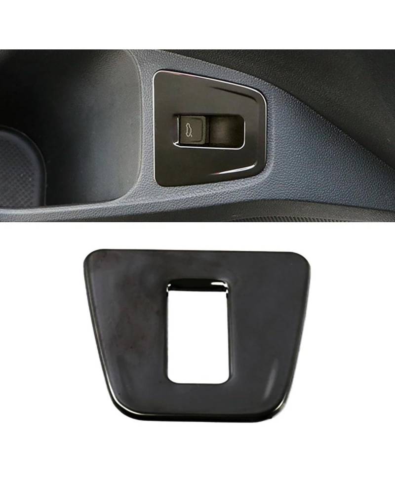PJJUHS Navigation Panel Frame Für MK2 2017-2019 Mittelkonsole Scheinwerfer Fensterheber Handschuhfach Schalter Rahmenverkleidung Schwarz Aufkleber Decoration Panel Trim Accessories(Style C) von PJJUHS