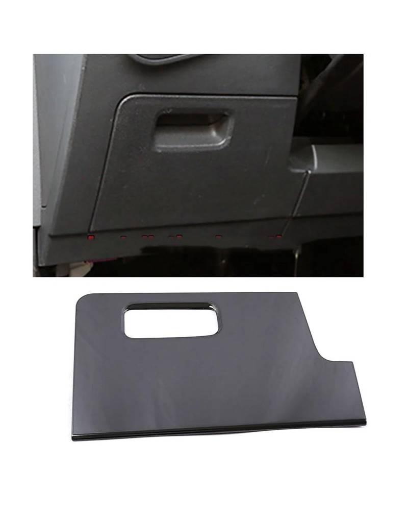 PJJUHS Navigation Panel Frame Für MK2 2017-2019 Mittelkonsole Scheinwerfer Fensterheber Handschuhfach Schalter Rahmenverkleidung Schwarz Aufkleber Decoration Panel Trim Accessories(Style D) von PJJUHS