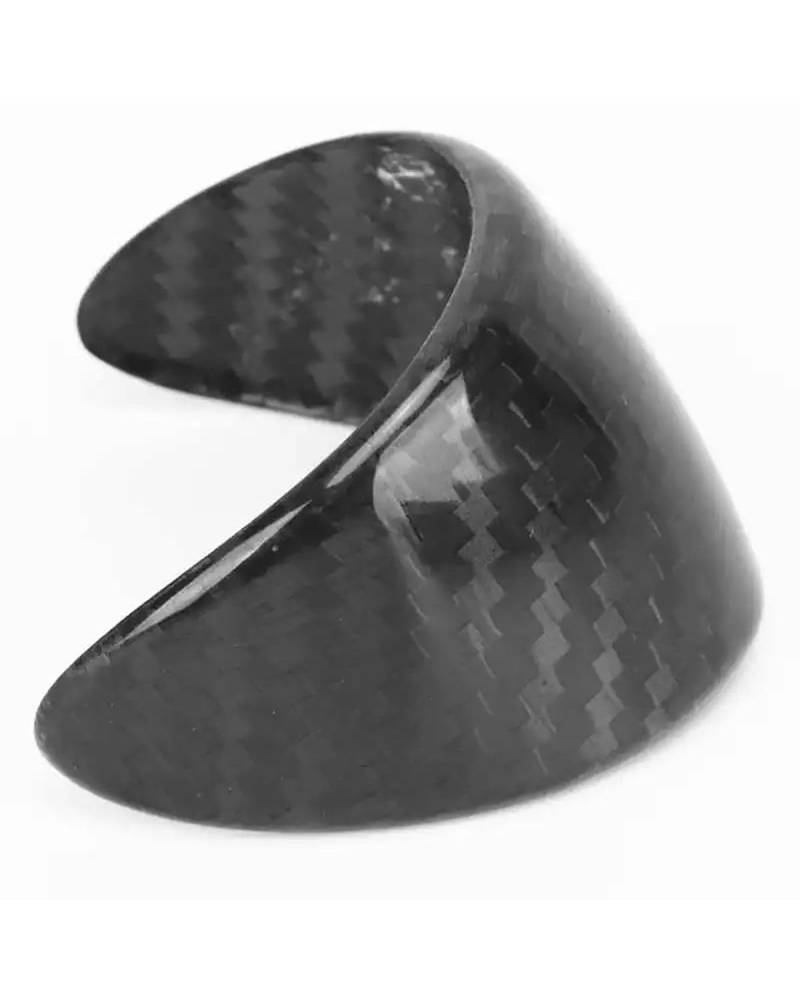 PJJUHS Navigation Panel Frame Für Mini Für Cooper R55 R56 R57 R58 R59 R60 R61 Auto-Stil Schaltknaufabdeckung Carbon Fiber Klare Textur Ersatz Decoration Panel Trim Accessories von PJJUHS