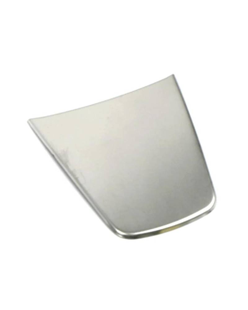 PJJUHS Navigation Panel Frame Für Modell 3 Lenkrad Unteren Teil Aufkleber Abdeckung Trim Edelstahl Auto Innen Zubehör Decoration Panel Trim Accessories(Silver) von PJJUHS