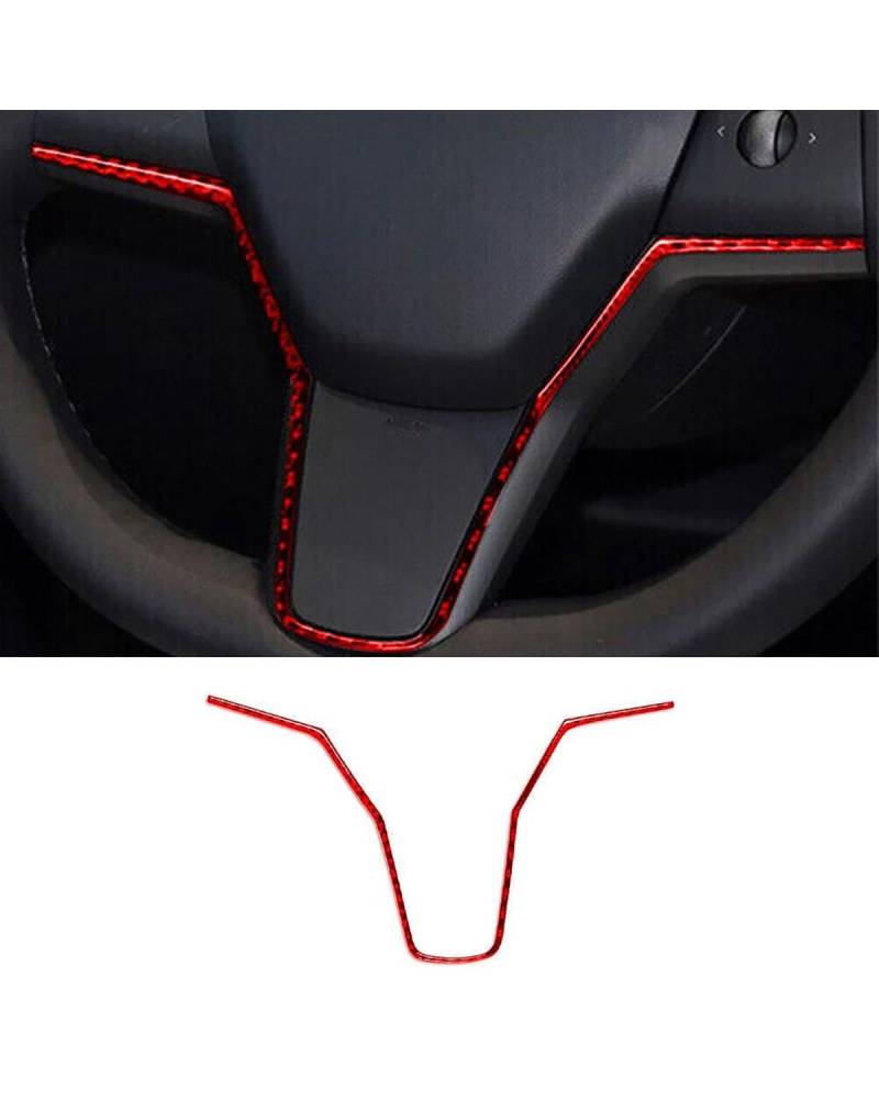 PJJUHS Navigation Panel Frame Für Modell Y Lenkradbezug Lenkradverkleidung 2017-2022 Lenkradverkleidungsleiste Autoinnenausstattung Decoration Panel Trim Accessories von PJJUHS