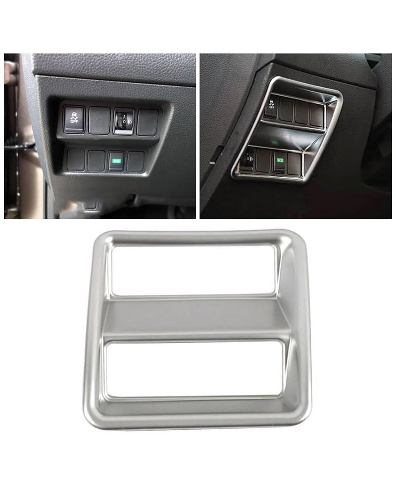 PJJUHS Navigation Panel Frame Für Qashqai J11 2014 2020 Auto Center Console Dashboard Lesen Licht Tür Audio Lautsprecher Schalter Rahmen Abdeckung Trim Decoration Panel Trim Accessories(Style B) von PJJUHS