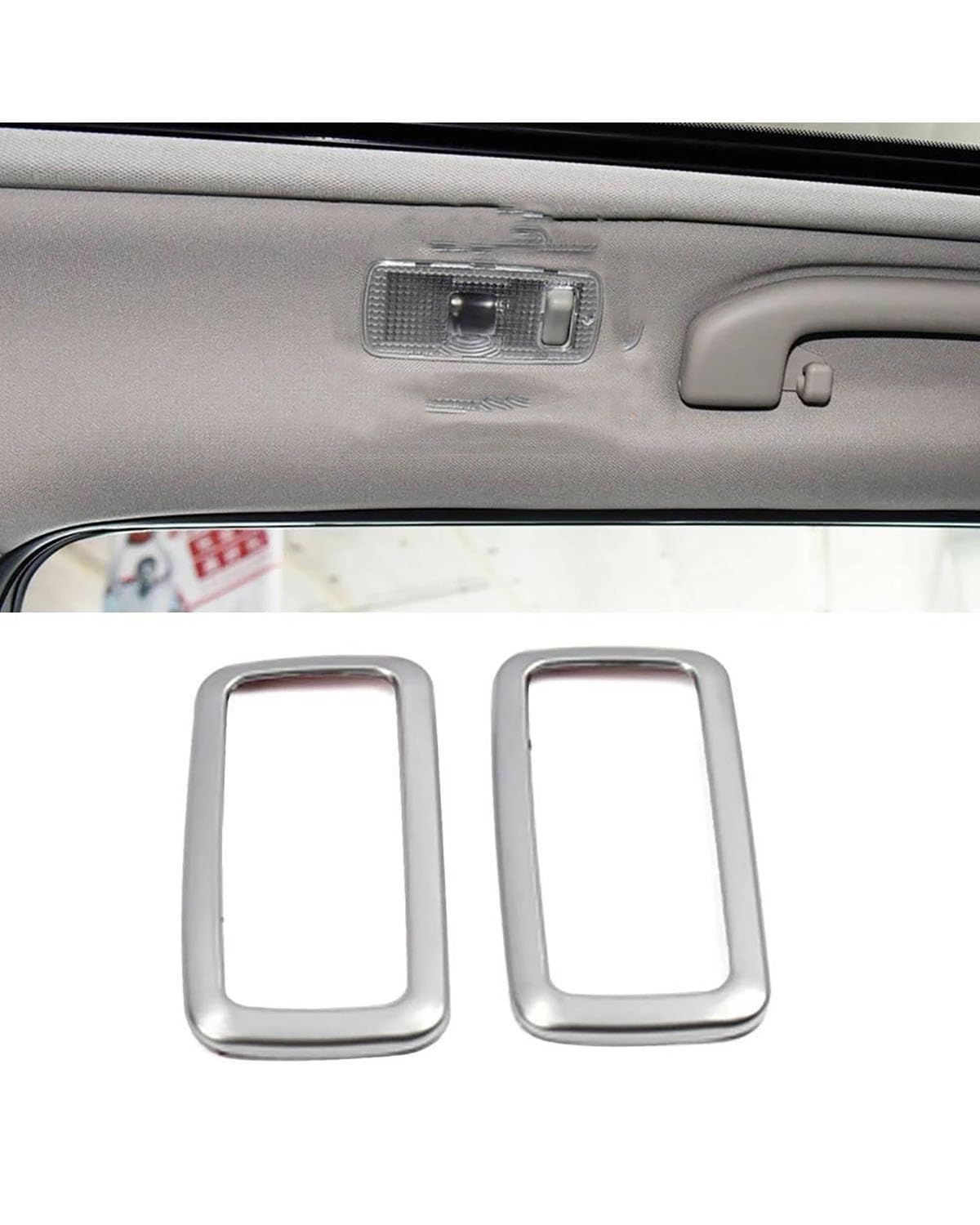 PJJUHS Navigation Panel Frame Für Qashqai J11 2014 2020 Auto Center Console Dashboard Lesen Licht Tür Audio Lautsprecher Schalter Rahmen Abdeckung Trim Decoration Panel Trim Accessories(Style F) von PJJUHS