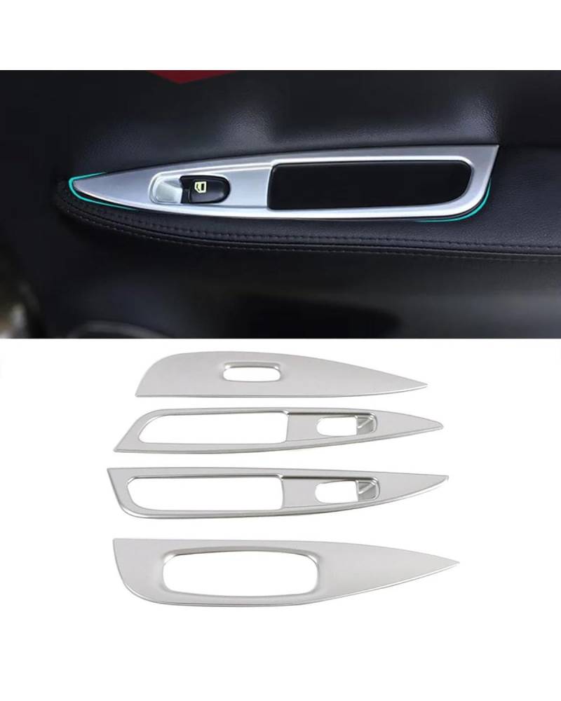 PJJUHS Navigation Panel Frame Für Qashqai J11 2014 2020 Auto Center Console Dashboard Lesen Licht Tür Audio Lautsprecher Schalter Rahmen Abdeckung Trim Decoration Panel Trim Accessories(Style H LHD) von PJJUHS