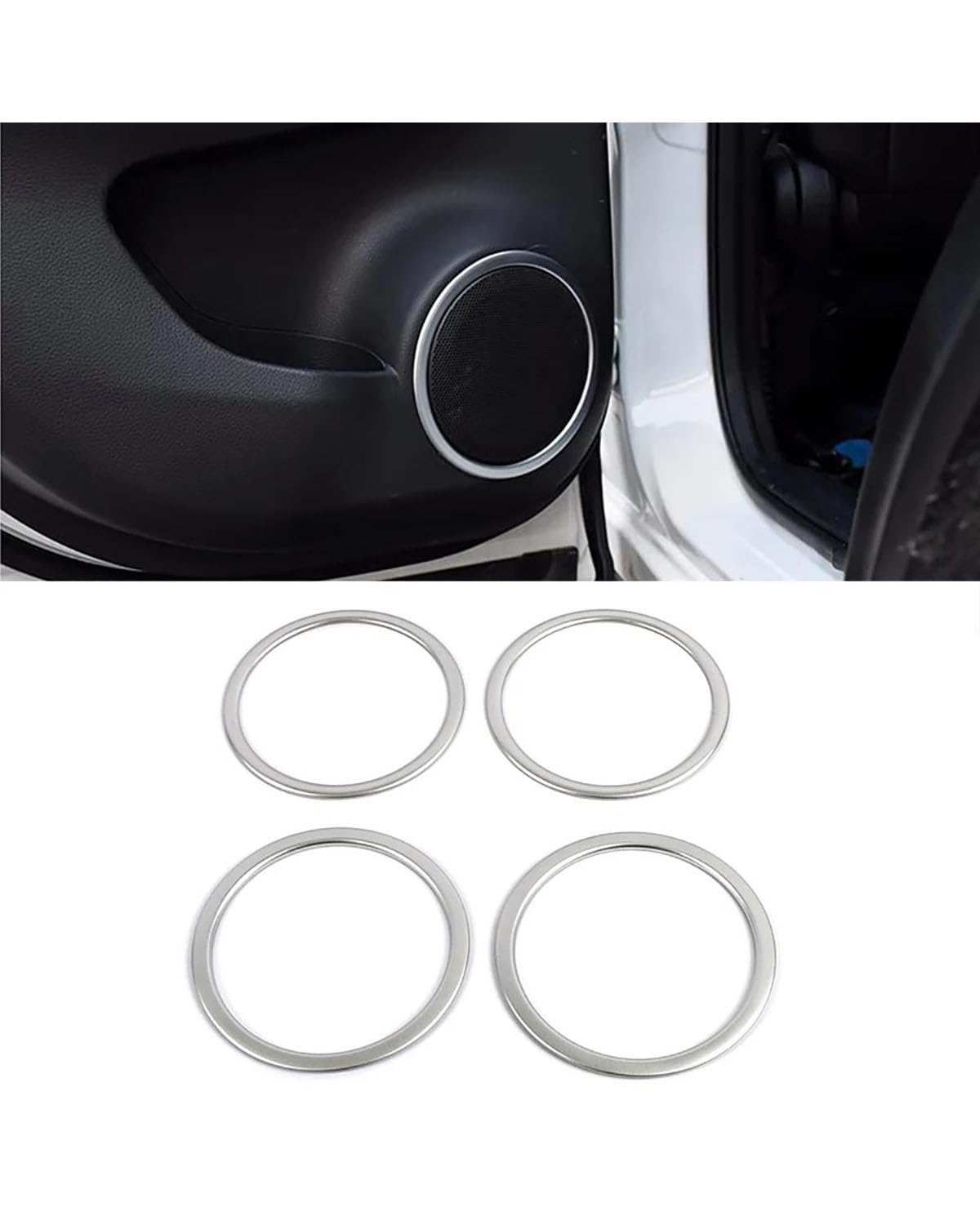 PJJUHS Navigation Panel Frame Für Qashqai J11 2014 2020 Auto Center Console Dashboard Lesen Licht Tür Audio Lautsprecher Schalter Rahmen Abdeckung Trim Decoration Panel Trim Accessories(Style I) von PJJUHS