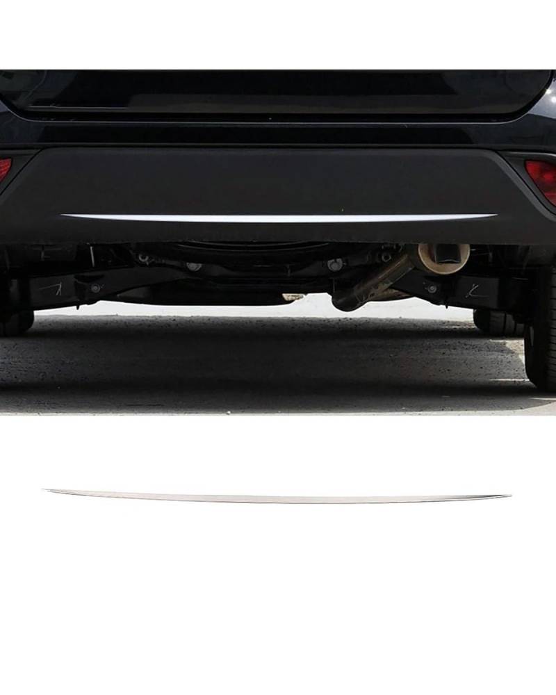 PJJUHS Navigation Panel Frame Für Toyota Für Highlander XU70 2022 Chrom-Styling Auto Heckstoßstange Unterlippe Zierleiste Heckklappentürleiste Garnieraufkleber Decoration Panel Trim Accessories von PJJUHS