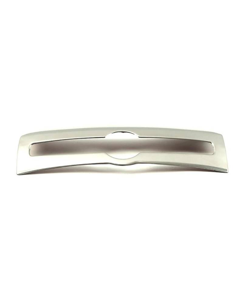 PJJUHS Navigation Panel Frame Für XC60 2018 2019 2022 Mittelkonsole AC Klimaanlage Schalter Knopfabdeckung Verkleidung Innen Edelstahl Aufkleber Decoration Panel Trim Accessories(Matte Silver) von PJJUHS