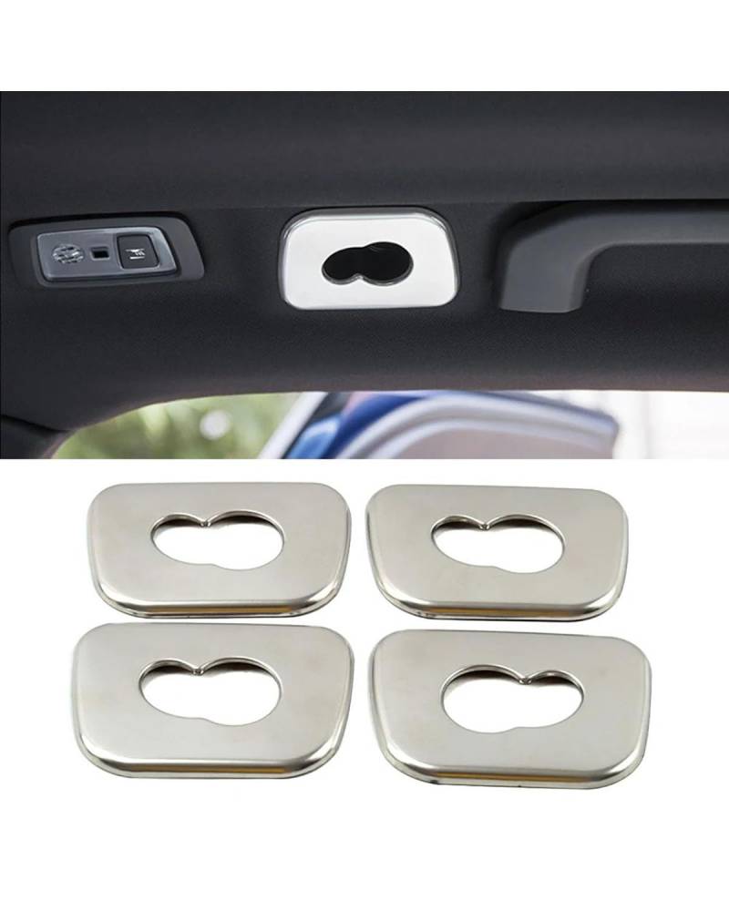 PJJUHS Navigation Panel Frame Für XC60 2018-2022 Auto Center Console Hinten Stamm Lenkrad Scheinwerfer Fensterheber Schalter Panel Dach Haken Rahmen Trim Decoration Panel Trim Accessories(Style D) von PJJUHS
