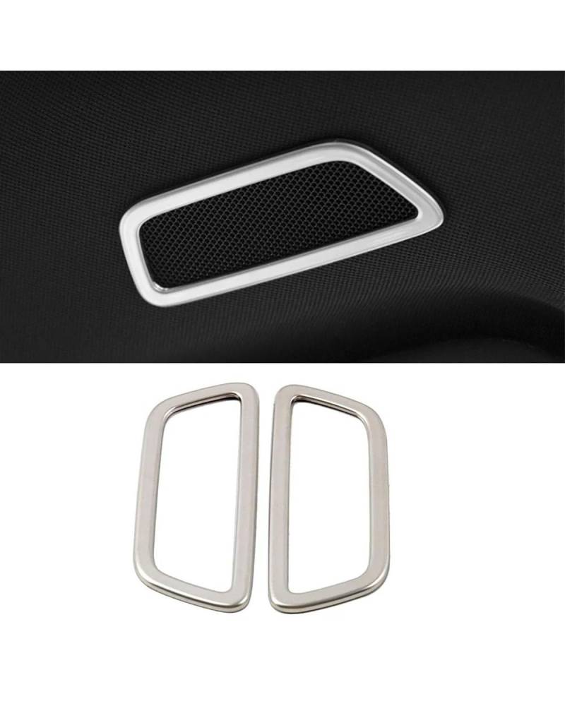 PJJUHS Navigation Panel Frame Für XC60 2018-2022 Auto Center Console Hinten Stamm Lenkrad Scheinwerfer Fensterheber Schalter Panel Dach Haken Rahmen Trim Decoration Panel Trim Accessories(Style E) von PJJUHS