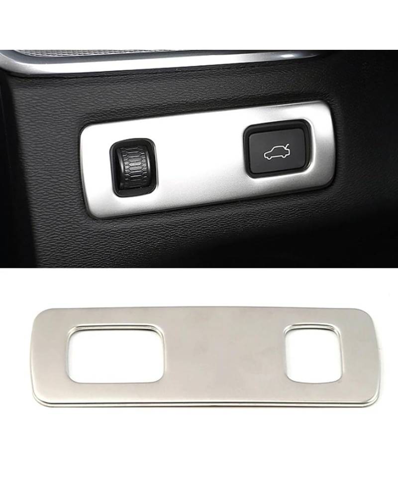 PJJUHS Navigation Panel Frame Für XC60 2018-2022 Auto Center Console Hinten Stamm Lenkrad Scheinwerfer Fensterheber Schalter Panel Dach Haken Rahmen Trim Decoration Panel Trim Accessories(Style F) von PJJUHS