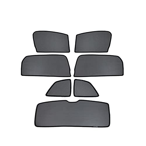 Auto Seitenscheibe Sonnenschutz für Acura CDX, Faltbar Fliegengitter Fenstersocken Privatsphäre Ihre Familie Insektenschutz,A/7PCS von PKFNKJ