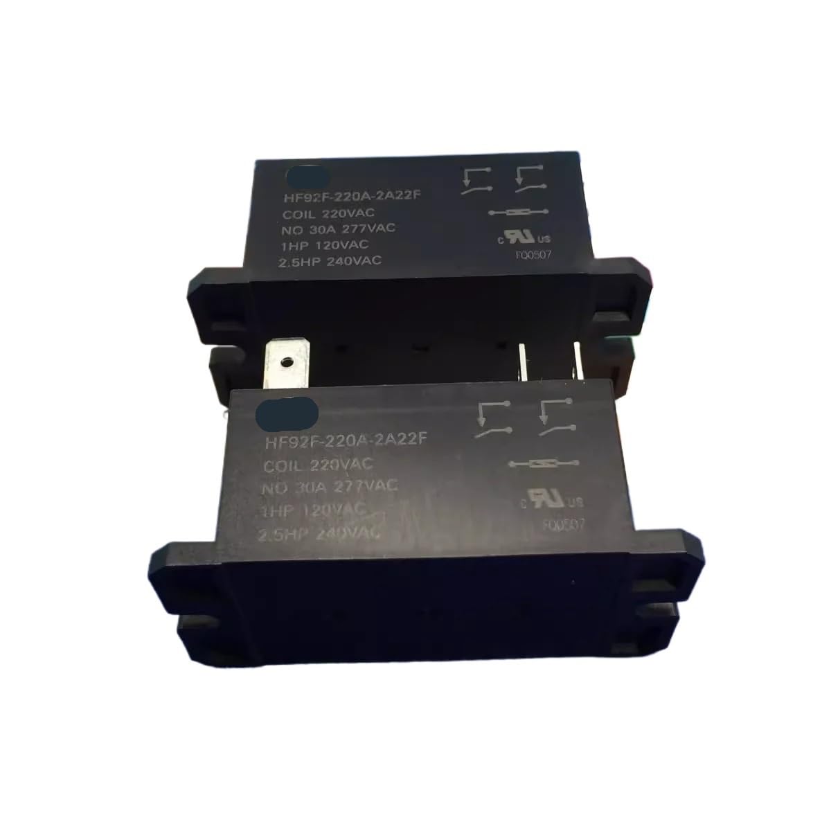 HF92F-220A-2A22F Relay 220VAC Two sets normally open 6-pin quick 30A277VAC PKNVKZIDK HF92F-220A-2A22F Relay 220VAC Two sets normally open 6-pin quick 30A277VAC PKNVKZIDK von PKNVKZIDK