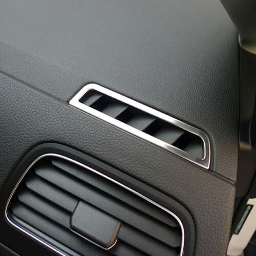 PKW-Butler Blende Edelstahl Lüftungsblenden passend für VW Golf 7 GTI GTD R TSI TDI Lüftung von PKW-Butler