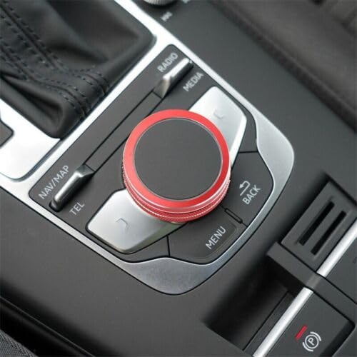 PKW-Butler Blende Kompatibel mit Audi A3 8V Multimedia Regler Ring Knopf Zierring Console PKW-Butler Blende Kompatibel mit Audi A3 8V Multimedia Regler Ring Knopf Zierring Console von PKW-Butler