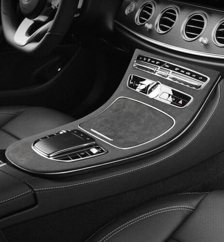 PKW-Butler Blende Luxus Wildleder Mittelkonsole Passend Für Mercedes E Klasse GLE W213 Edel von PKW-Butler