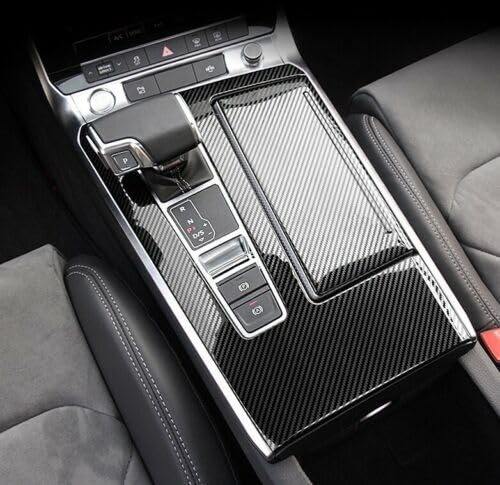 PKW-Butler Blende Passend für Audi A6 C8 A7 C8 Mittelkonsole Carbon Veredelung Schutz von PKW-Butler