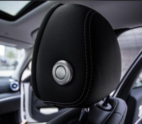 PKW-Butler Blende Passend zu Mercedes Benz C GLC Kopfstütze Veredelung Schutz Rahmen Knopf von PKW-Butler