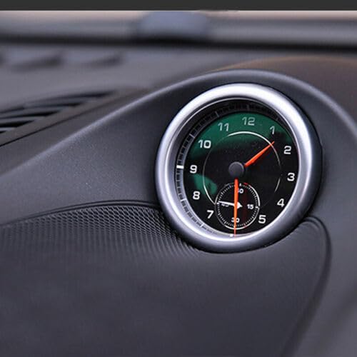 PKW-Butler Blende Passend zu Porsche Cayenne Macan Panamera Cockpit Uhr Abdeckung Rahmen von PKW-Butler