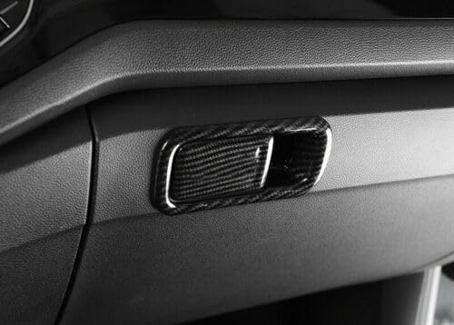 PKW-Butler Blenden Passend für VW T-Roc Handschuhfach Abdeckung Rahmen Tuning Carbon von PKW-Butler