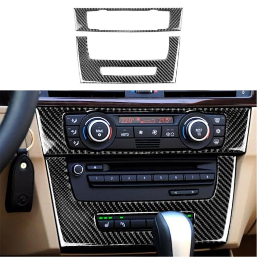 PKW-Butler Blenden Passend zu BMW 3 E90 E92 E93 Radio Abdeckung Rahmen Carbon von PKW-Butler