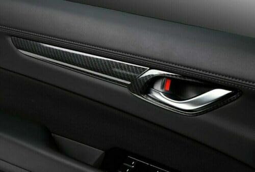 PKW-Butler Blenden Passend zu Mazda CX-5 CX5 Türblenden Rahmen für Tür in Carbon Optik von PKW-Butler