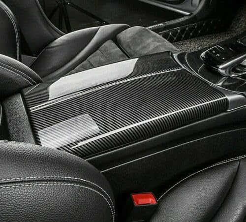 PKW-Butler Mittelkonsole Aufbewahrungsbox Passend Für Mercedes C Klasse W205 GLC Carbon von PKW-Butler