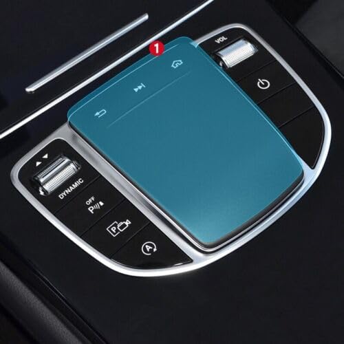 PKW-Butler Touch Pad Comand Bedienung Schutz Folie Passt Für Mercedes C GLC Klasse AMG von PKW-Butler