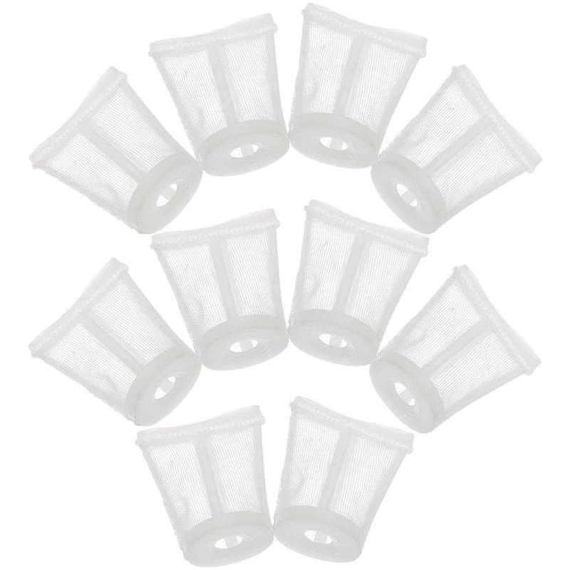PLAFOPE 10Stücke Teiliges Mesh Sprühfilterset für Luftfreies Sprühgerät Hochwertige Filternetze für Lacke Kompatibel mit Meisten Sprühgeräten von PLAFOPE