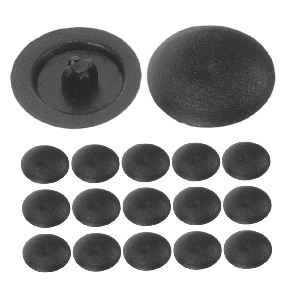 PLAFOPE 200Stücke Schraubenlochabdeckungen aus Robustem Kunststoff Schwarze Schraubenkappen mit Kreuzschraubendesign Einfache Installation zum Abdecken von Schraubenköpfen PLAFOPE 200Stücke Schraubenlochabdeckungen aus Robustem Kunststoff Schwarze Schraubenkappen mit Kreuzschraubendesign Einfache Installation zum Abdecken von Schraubenköpfen von PLAFOPE