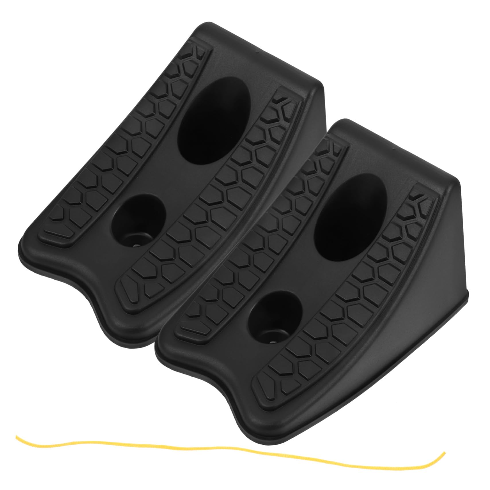 PLAFOPE 2Stücke Unterlegkeile für Fahrzeuge Leichte Bremskeile für Anhänger Sicherer Halt Einfache Installation für Pkw und Wohnwagen Praktisch Auto Zubehör PLAFOPE 2Stücke Unterlegkeile für Fahrzeuge Leichte Bremskeile für Anhänger Sicherer Halt Einfache Installation für Pkw und Wohnwagen Praktisch Auto Zubehör von PLAFOPE