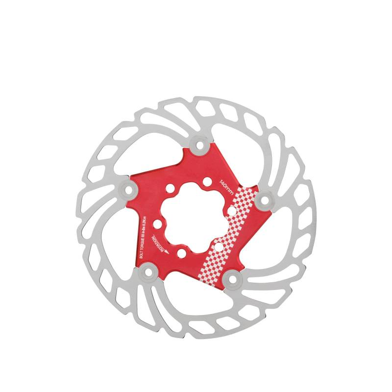 Fahrräder, schwimmende Scheibenbremse, Rotor, 140 mm/160 mm/180 mm, Edelstahl, Fahrrad-Rotor mit 6 Schrauben für Mountainbikes von PLCPDM
