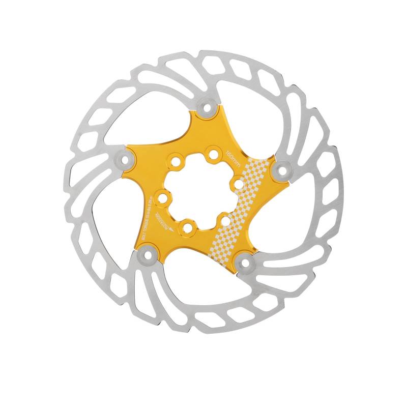 Fahrräder, schwimmende Scheibenbremse, Rotor, 140 mm/160 mm/180 mm, Edelstahl, Fahrrad-Rotor mit 6 Schrauben für Mountainbikes von PLCPDM