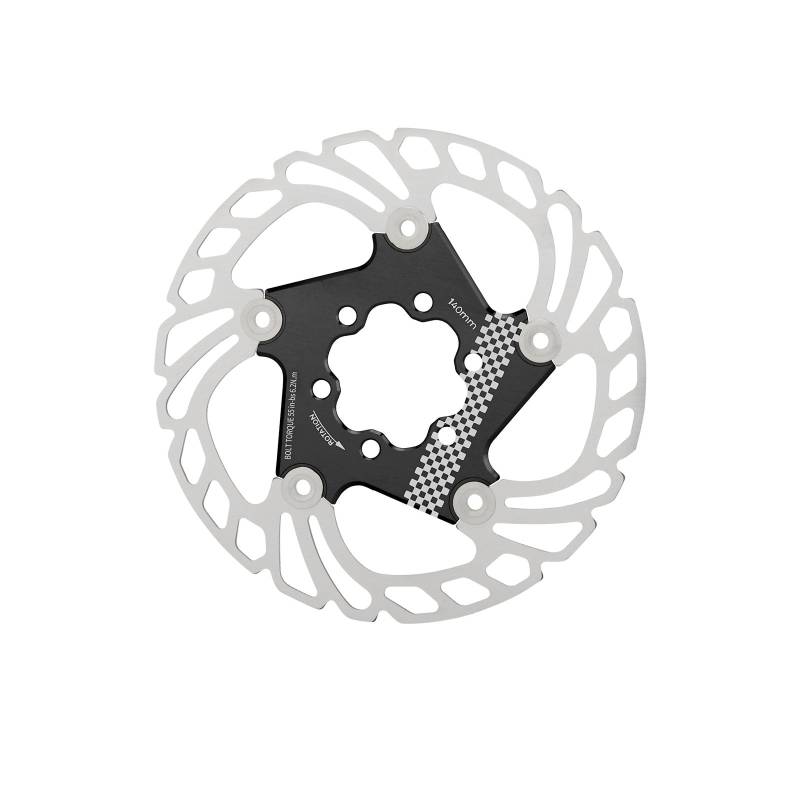 Fahrräder, schwimmende Scheibenbremse, Rotor, 140 mm/160 mm/180 mm, Edelstahl, Fahrrad-Rotor mit 6 Schrauben für Mountainbikes von PLCPDM
