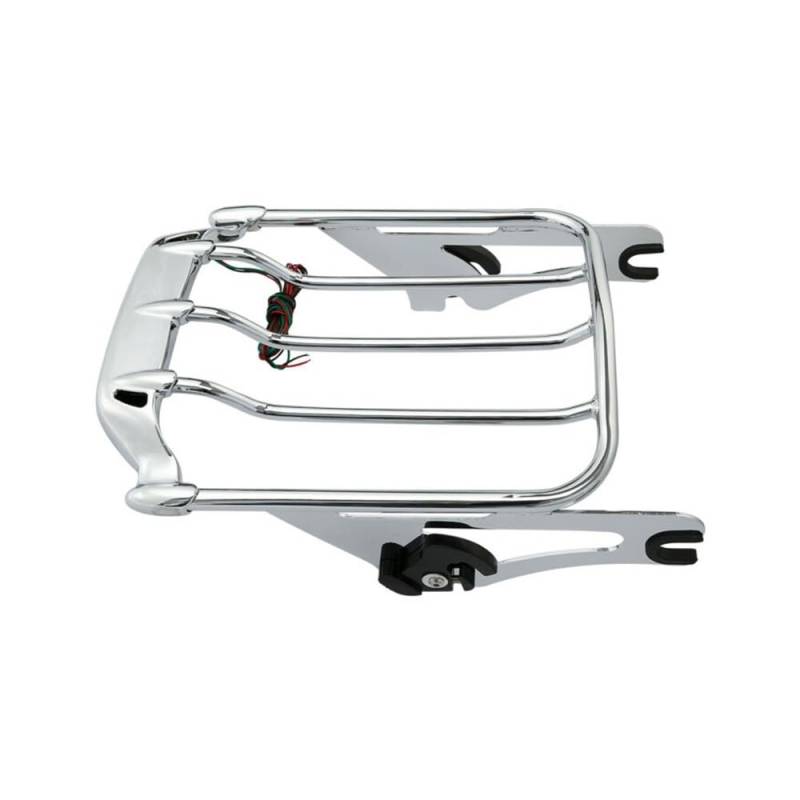 Heckgepäckträger Für Air Wing Road King Street Glide Touring 2009-2013 Motorrad Abnehmbare 2-Up Gepäckträger Licht von PLIQVBN