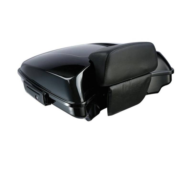 Heckgepäckträger Für Tour Pak Touring Road King Electra Glide Street Glide 2014-2022 Motorrad Razor Pack Stamm Rückenlehne Rack von PLIQVBN