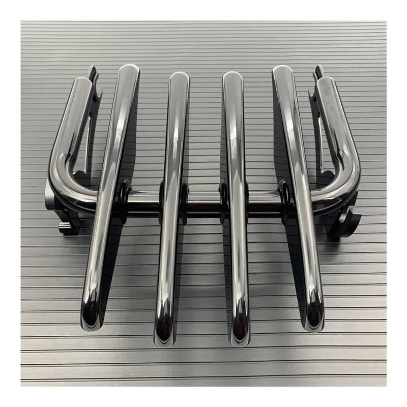 Heckgepäckträger Für Touring Road King Street Glide Electra Glide Road Glide 2009-2022 Motorrad Abnehmbare Zwei-up Stealth Gepäckträger von PLIQVBN