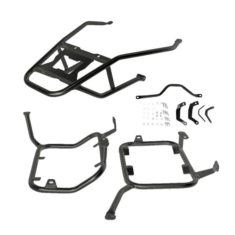 Heckgepäckträger Für XADV750 XADV 750 2021 2022 2023 Motorrad Stamm Packtaschen Fall Satteltasche Halterung Edelstahl Hinten Gepäck Rack von PLIQVBN