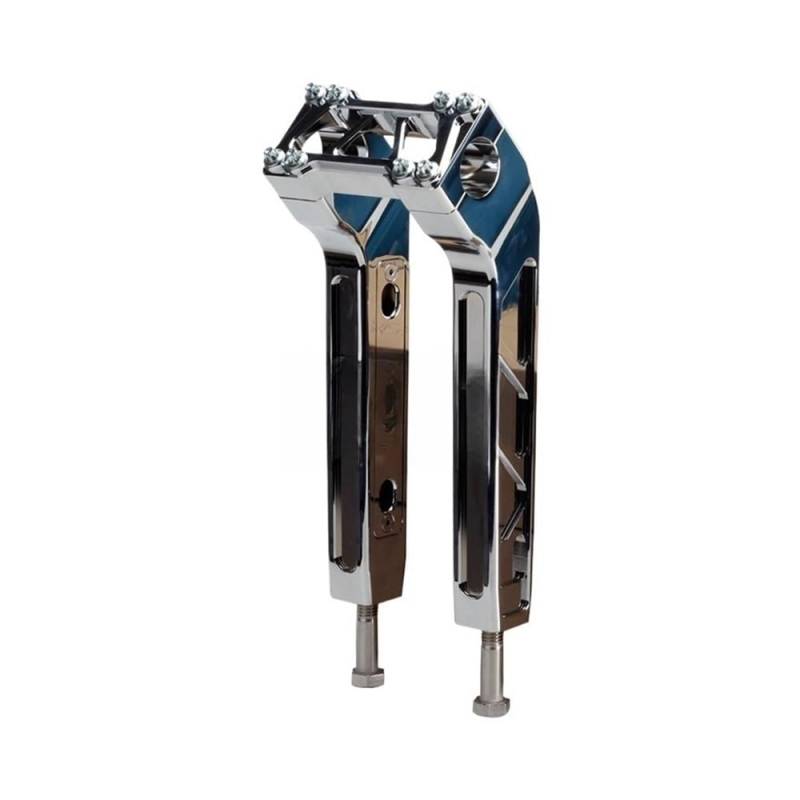 Lenkererhöhungen Klemmen 1-1/2'' Lenker Riser Clamp Für Dyna Fat Street Bob Motorrad Zubehör Pullback Riser 38mm Griff Bar T-Bar von PLIQVBN