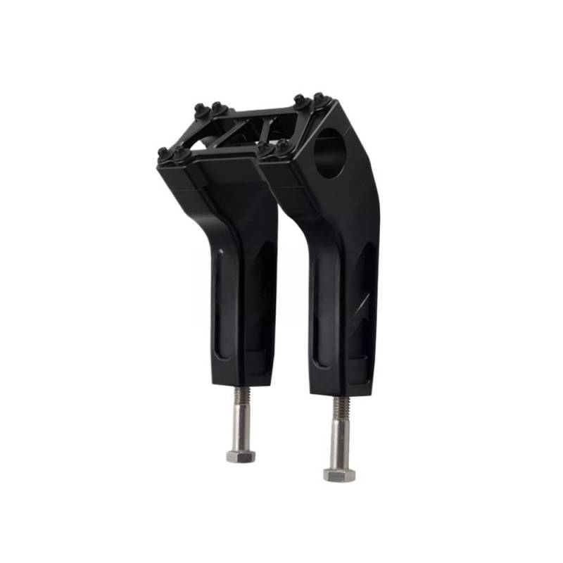 Lenkererhöhungen Klemmen 1-1/2'' Lenker Riser Clamp Für Dyna Fat Street Bob Motorrad Zubehör Pullback Riser 38mm Griff Bar T-Bar von PLIQVBN