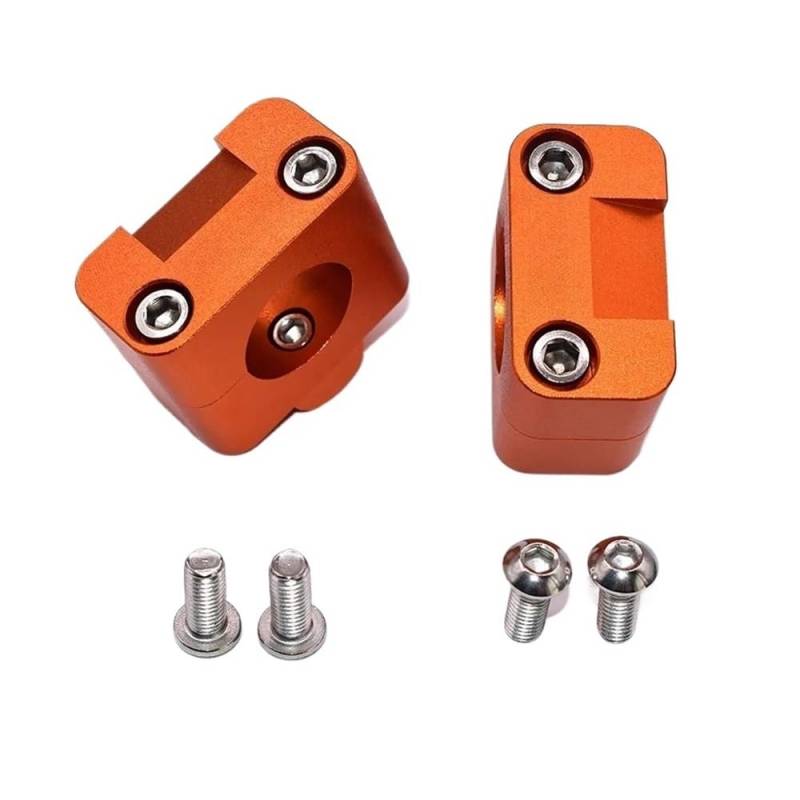 Lenkererhöhungen Klemmen Lenker Fat Bar Riser Mount Clamp Adapter 7/8-1 1/8 Universal Solide Halterungen Für Motorrad MX En&Duro CRF YZF KXF von PLIQVBN